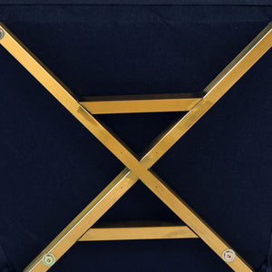 English Elm Modern Pu Sponge-Filled Dining Chair Set of 2, Gray Faux Leather, Golden Stainless Legs, Water-Resistant Stylish Seating (280 lb) W1535P227672