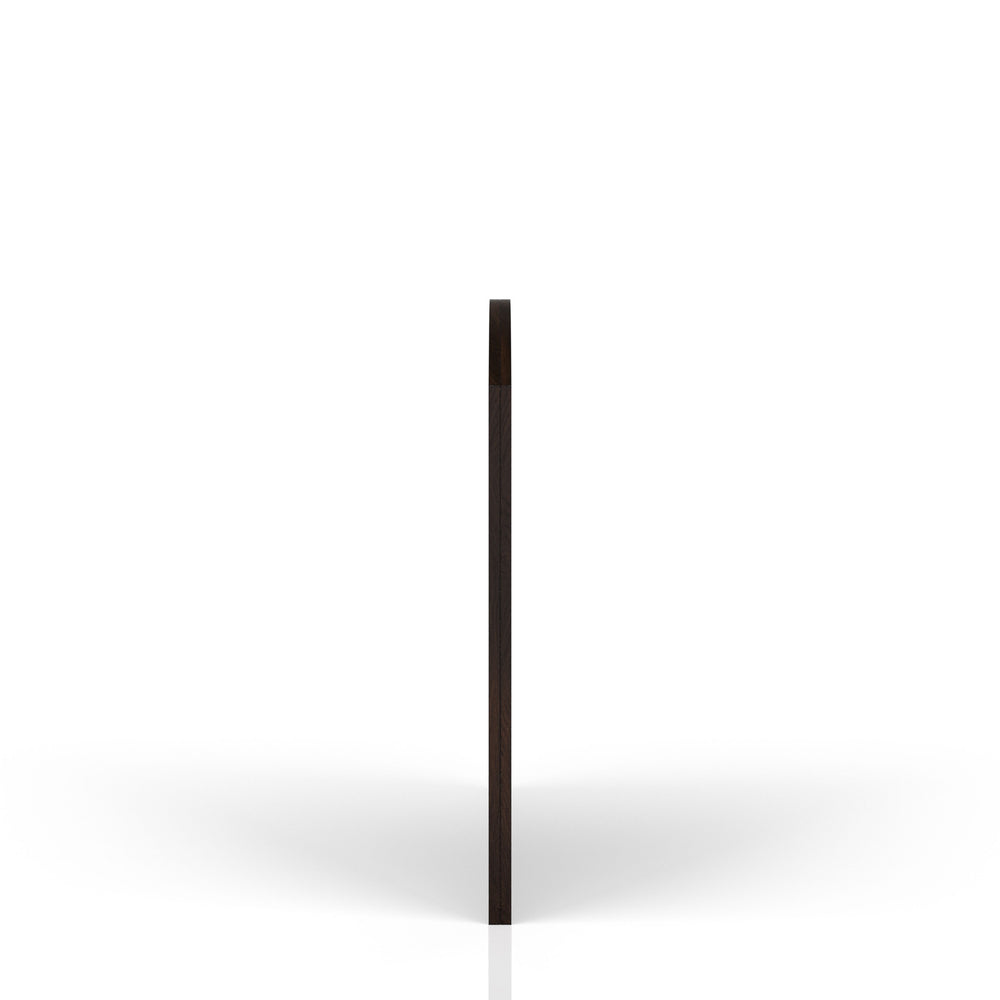 English Elm Dark Cherry Wood Dresser Mirror 44" Wide - Elegant Dark Cherry Finish, Glass, Dresser-Mounted Accent B2699P208284