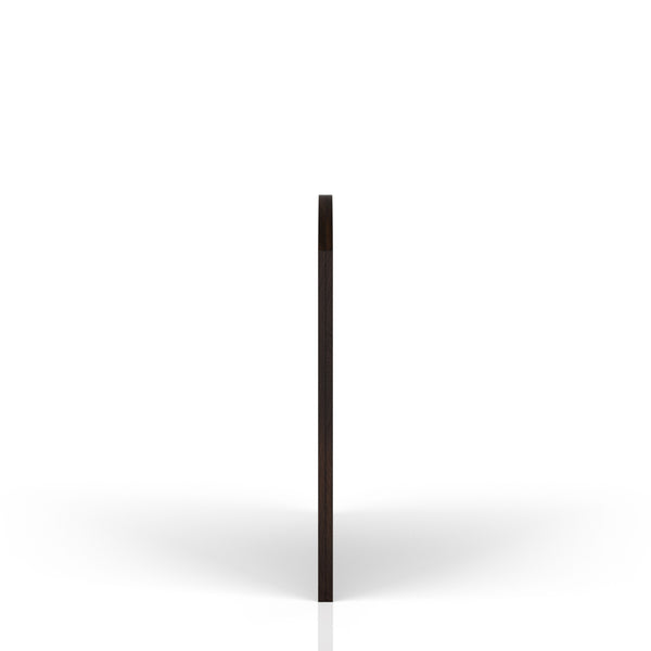 English Elm Dark Cherry Wood Dresser Mirror 44" Wide - Elegant Dark Cherry Finish, Glass, Dresser-Mounted Accent B2699P208284