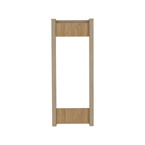 English Elm Natural Oak Wall Organizer Shelf — Space-Saving Mounted Towel Rack with Warm Grain Finish, Durable Oak-quality B062P380059