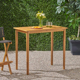 Christopher Knight Home® Noble House Wood Rectangle Bar Table