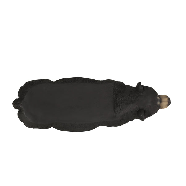 English Elm Christopher Knight Home® - MGO Bear Bench Lightweight Concrete Outdoor Bench in Matte Black with Detailed Bear Design, 31.75" W 72985.00