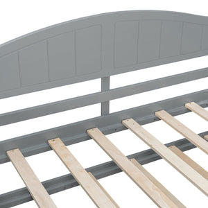 English Elm Twin Canopy Daybed with Pull Out Trundle Pinewood Frame for Kids or Guest Rooms N708P373423E