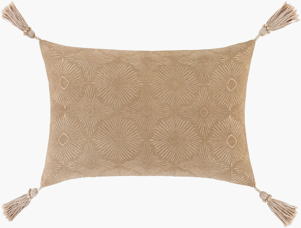 Surya Accra Handcrafted Cotton Lumbar Pillow Woven in India for Sofa Chair or Bed ACA002-1320