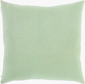 Surya Accra 18” Accent Pillow – Elegant Global-inspired Design For Eclectic Home Decor & Durability Light Green Cotton,Cotton Aca003-2020d