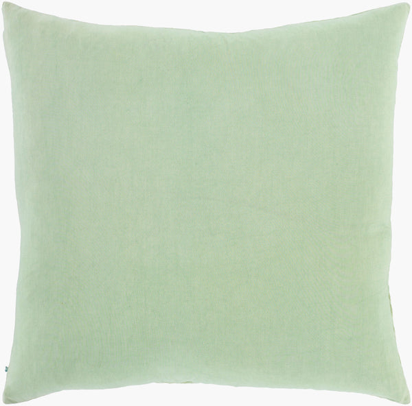 Surya Accra 18” Accent Pillow – Elegant Global-inspired Design For Eclectic Home Decor & Durability Light Green Cotton,Cotton Aca003-2020d