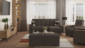 English Elm Primenest Zenaero Convertible Chaise Lounge With Storage - Modern Comfort And Versatile Design! B030P303563-GIGA