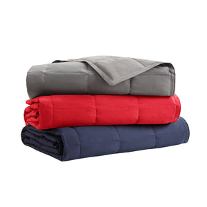 JLA Home True North by Sleep Philosophy - Wearable Oversized Goose Down Throw Jacket with Water-Repellent Shell, Packable Warmth & Button Closure Indigo TN50-0483