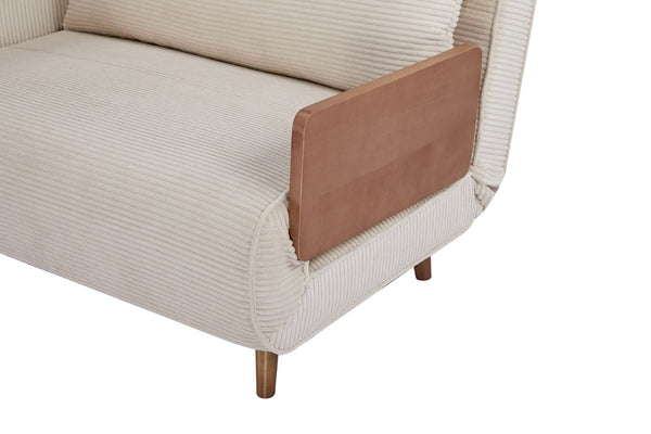 English Elm Sven Sofa Bed: Stylish 3-In-1 Convertible Chair, Chaise Lounge & Cozy Sleeper For Small Spaces W3687P370957-GIGA