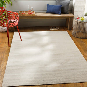 Surya Acacia Eco-friendly Handmade 2' X 3' Area Rug - Durable, Easy To Clean, Perfect For Modern Homes Cream Recycled Pet Yarn Acc2302-23