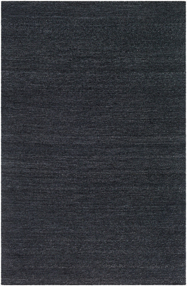 Surya Acacia Eco-friendly Handmade 2' X 3' Area Rug - Durable, Easy To Clean, Perfect For Modern Homes Black Recycled Pet Yarn Acc2304-23