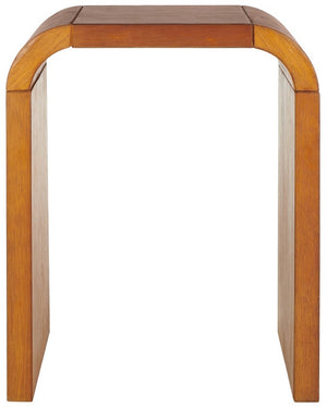 Safavieh Liasonya Curved Accent Table XII23 Natural Wood ACC6608A