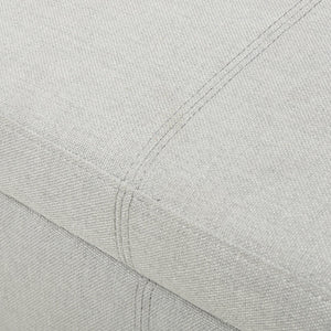 English Elm Christopher Knight Home® - HAYES Storage Ottoman Bench with Roll Arms and PU Leather Upholstery, Built-In Hidden Seat Storage, Birch Wood Legs LIGHT GREY 57735.00LGR