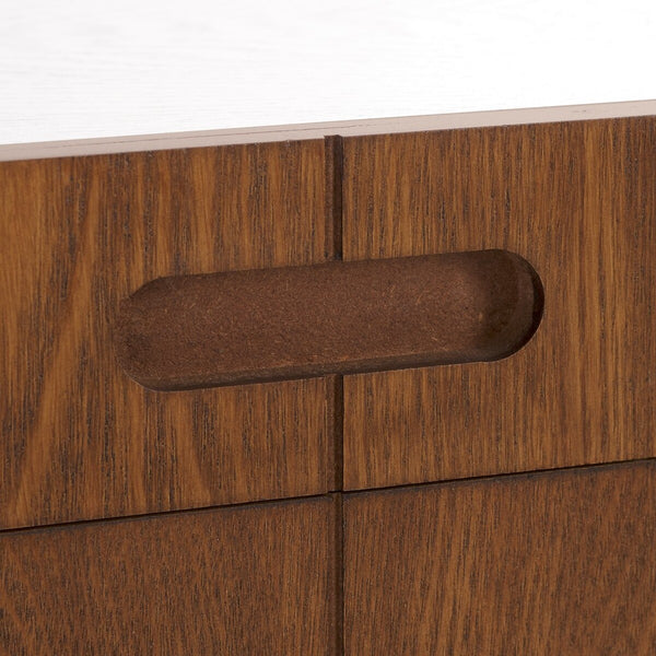 Safavieh Rafaela Hexagon Accent Table Walnut / White Wood ACC9710B