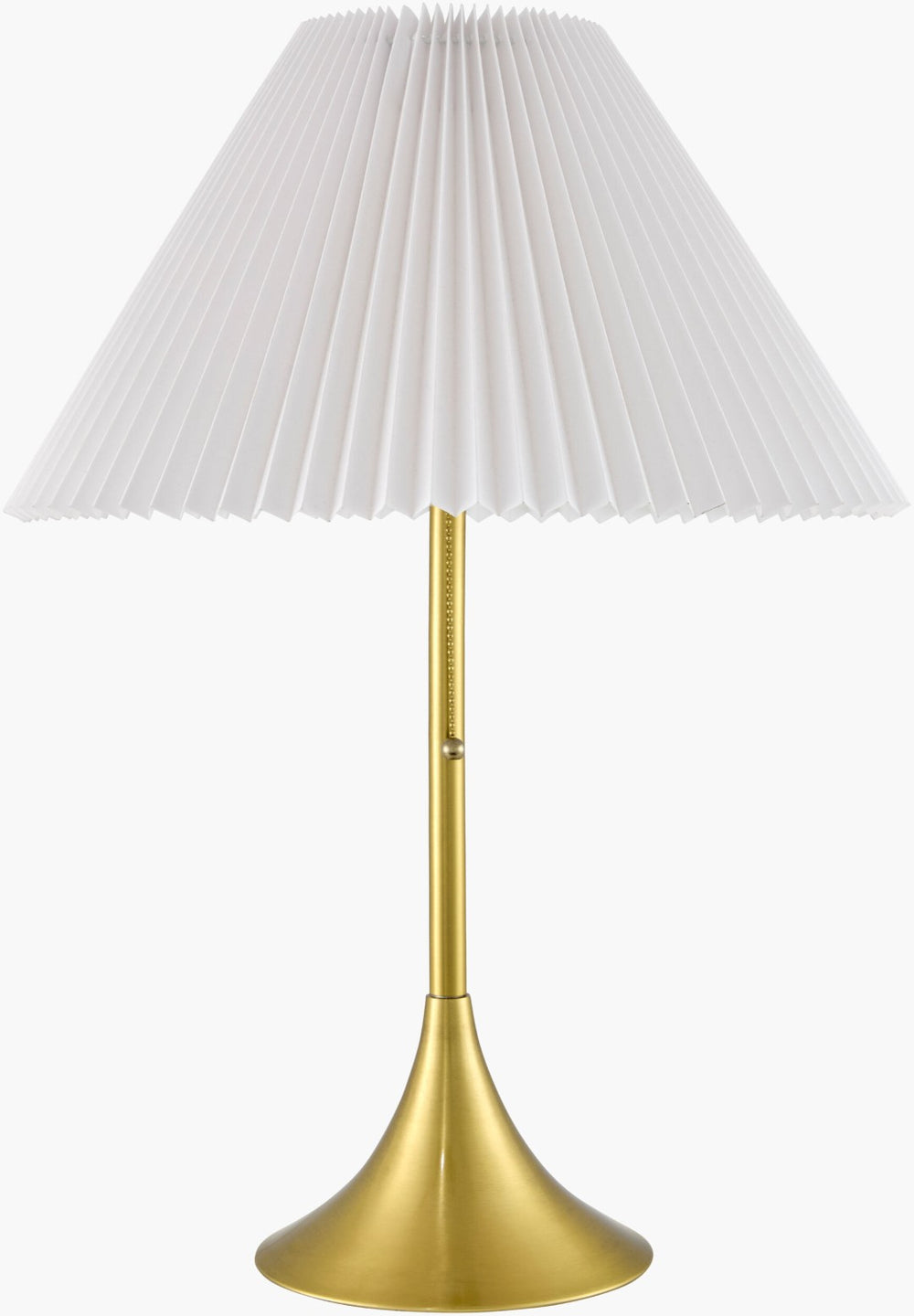Livabliss Alceda Iron Base Table Lamp with Cotton Shade for Arts and Crafts Ambient Decor ACD-001