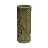 Christopher Knight Home® - Noble House - Saguard Outdoor Polynesian Urn, Antique Green Finish