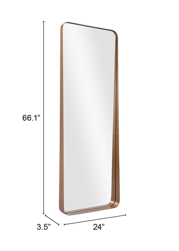 Riga Mirror Gold A12288 Zuo Modern