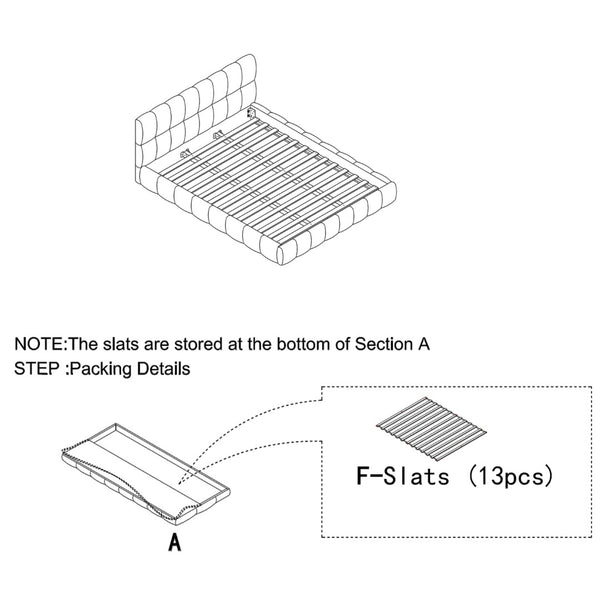 English Elm Queen Size Upholstered Platform Bed In Soft Pink Chenille - No Box Spring Needed, Stylish & Durable W487S00320-GIGA