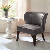 Madison Park Hilton Modern/Contemporary Armless Accent Chair FPF18-0053 Grey