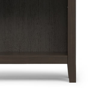 English Elm Amherst 24-Inch Solid Wood Bookcase: Stylish Hickory Brown Storage With Adjustable Shelves & More! B136P238601