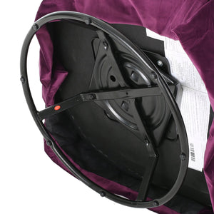 English Elm Christopher Knight Home® - SWIVEL Velvet Lounge Chair with Loose Cover for Gaming & Reading, Plush Comfort and Smooth Rotation Fuchsia 29.25 L x 27.25 W x 22 H 57448.00NVLTFCS