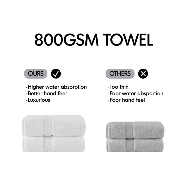 JLA Home Madison Park Signature - Ultra-Soft 100% Cotton Towels with 800 GSM Plush Pile, Antimicrobial Finish and Oeko-Tex Safety Light Purple MPS73-469