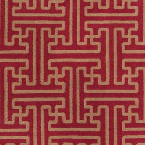 Surya Archive Ach-1701 2'6" X 8' Handmade Wool Rug - Modern Decor With Natural Charm & Durability Rust Wool Ach1701-268