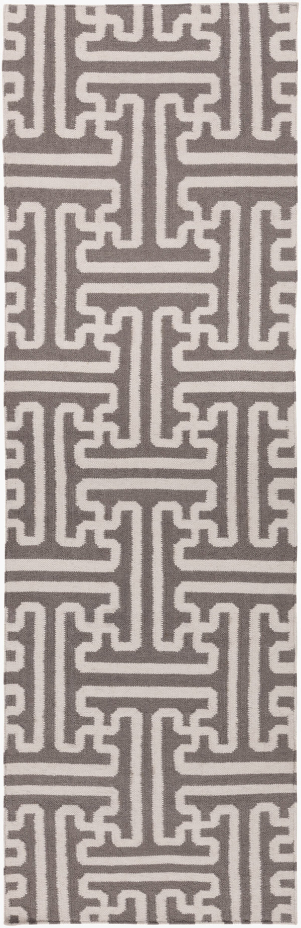 Surya Archive Ach-1701 2'6" X 8' Handmade Wool Rug - Modern Decor With Natural Charm & Durability Tan Wool Ach1702-268