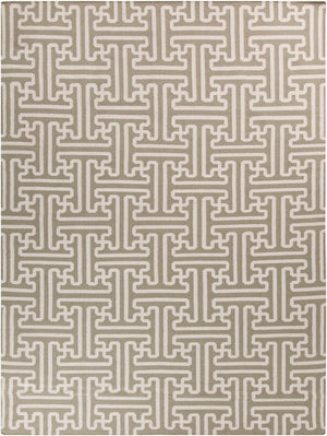 Surya Archive Ach-1701 2'6" X 8' Handmade Wool Rug - Modern Decor With Natural Charm & Durability Tan Wool Ach1705-811