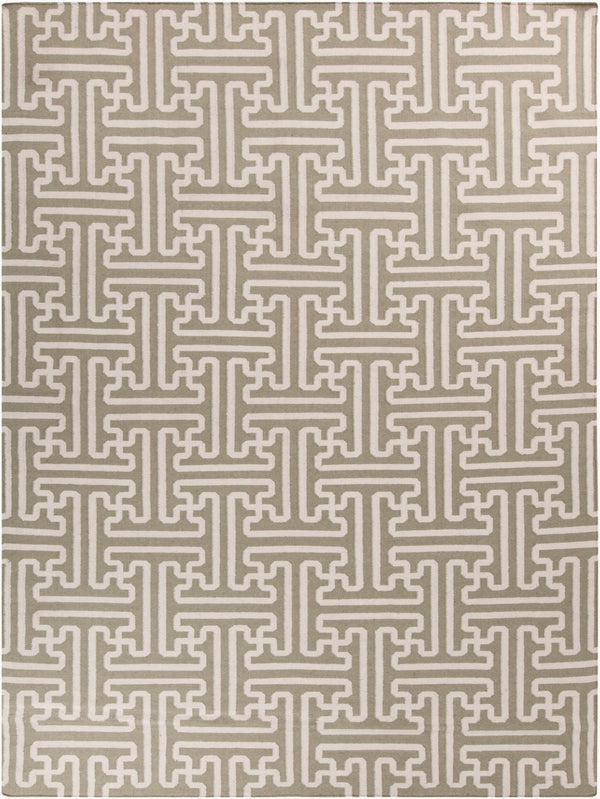 Surya Archive Ach-1701 2'6" X 8' Handmade Wool Rug - Modern Decor With Natural Charm & Durability Tan Wool Ach1705-811