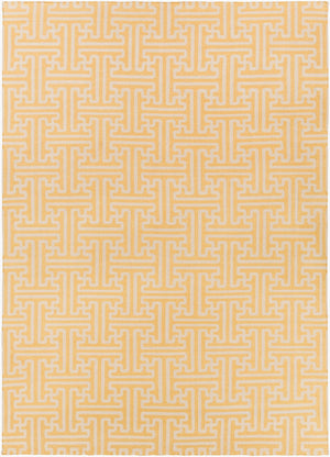 Surya Archive Ach-1701 2'6" X 8' Handmade Wool Rug - Modern Decor With Natural Charm & Durability Mustard Wool Ach1707-913