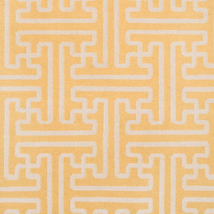Surya Archive Ach-1701 2'6" X 8' Handmade Wool Rug - Modern Decor With Natural Charm & Durability Mustard Wool Ach1707-268
