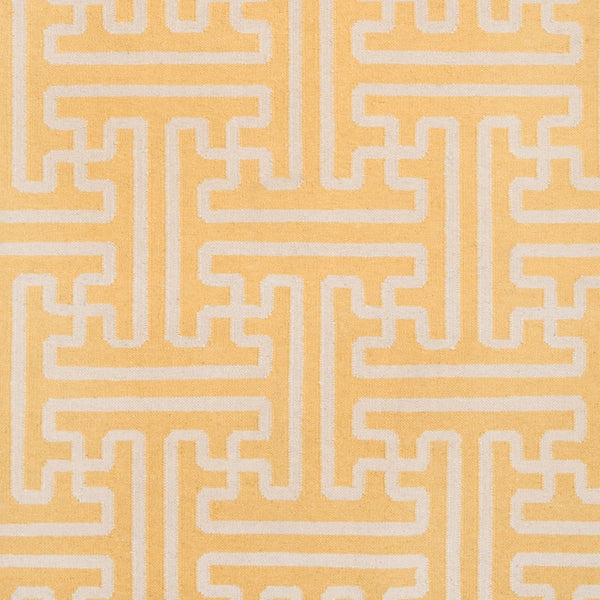 Surya Archive Ach-1701 2'6" X 8' Handmade Wool Rug - Modern Decor With Natural Charm & Durability Mustard Wool Ach1707-268