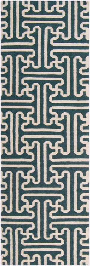 Surya Archive Ach-1701 2'6" X 8' Handmade Wool Rug - Modern Decor With Natural Charm & Durability Sage Wool Ach1708-268