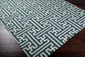 Surya Archive Ach-1701 2'6" X 8' Handmade Wool Rug - Modern Decor With Natural Charm & Durability Sage Wool Ach1708-58