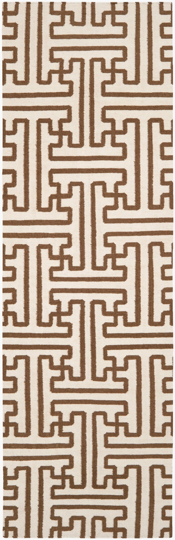 Surya Archive Ach-1701 2'6" X 8' Handmade Wool Rug - Modern Decor With Natural Charm & Durability Ivory Wool Ach1709-268