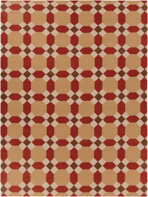 Surya Archive Ach-1701 2'6" X 8' Handmade Wool Rug - Modern Decor With Natural Charm & Durability Mustard Wool Ach1715-811