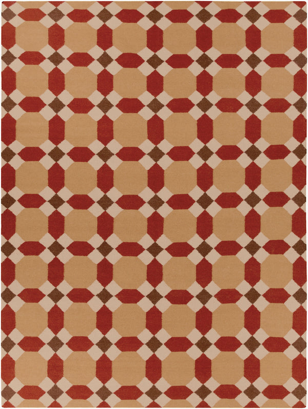 Surya Archive Ach-1701 2'6" X 8' Handmade Wool Rug - Modern Decor With Natural Charm & Durability Mustard Wool Ach1715-811