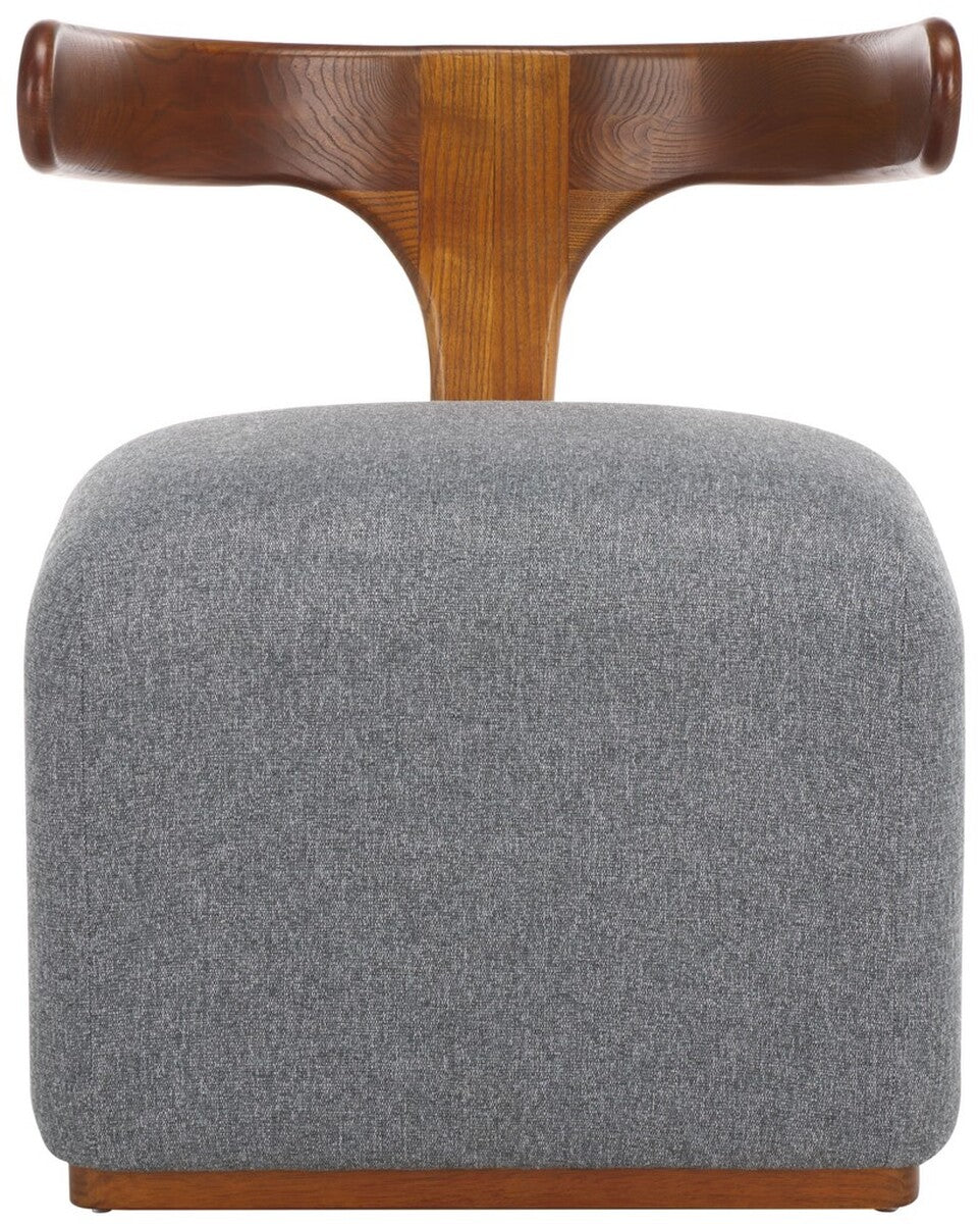 Safavieh Oreus Accent Chair Grey / Walnut ACH3400A