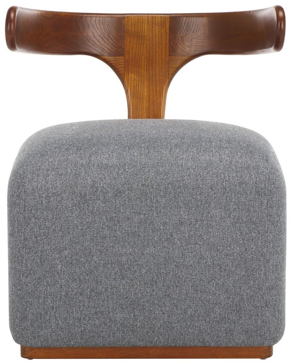 Safavieh Oreus Accent Chair Grey / Walnut ACH3400A