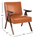 Safavieh Emyr Arm Chair Cognac ACH4007A