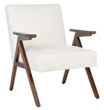 Safavieh Emyr Arm Chair White ACH4007B