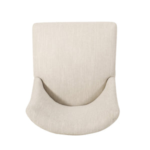 English Elm Fabric Dining Chairs with Nailhead Trim Plush Seat Rubberwood Legs Set of 2 72610.00