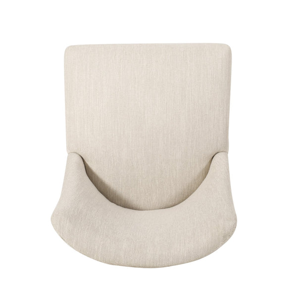 English Elm Fabric Dining Chairs with Nailhead Trim Plush Seat Rubberwood Legs Set of 2 72610.00