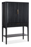 Archer Tambour Cabinet M22-50330-99 Black Hooker Furniture