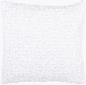 Surya Decorative Accent Pillow Aco-404 - 18"X18" Stylish Fabric Cushion For Sophisticated Home Décor Cream Polyester Aco404-2222p