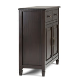 Connaught Entryway Storage Cabinet Dark Chestnut Brown B136P158125 Hearth and Haven