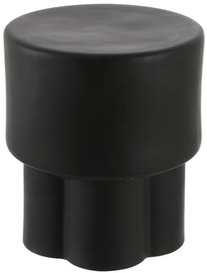 Safavieh Cordiz, 14.25 Inch, Matte Black, Ceramic Garden Stool Matte Black 12.75 x 12.75 x 14.25