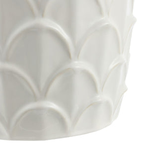 Safavieh Seina, 17 Inch, Cream, Ceramic Garden Stool Cream 12 x 12 x 17