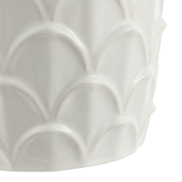 Safavieh Seina, 17 Inch, Cream, Ceramic Garden Stool Cream 12 x 12 x 17